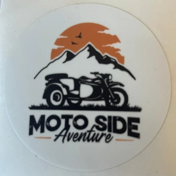 Autocollant Moto Side Aventure "Classique"