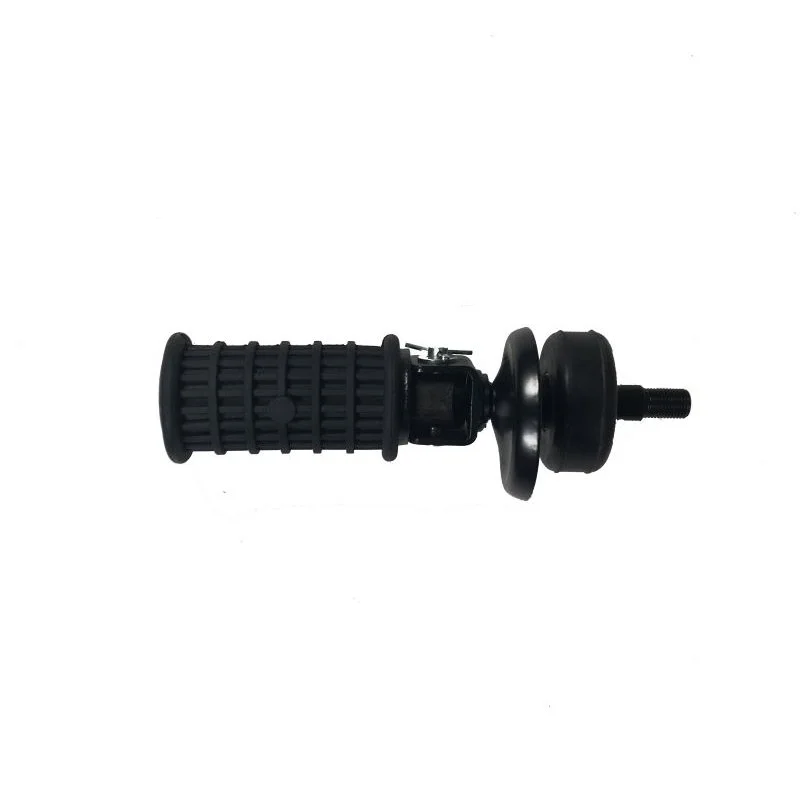 Footrest rear, fold away, assembly for the motorcycle frame, original Ural Motorcycles spare part for sidecar via Moto Side Aventure (Ural sidecar dealer)