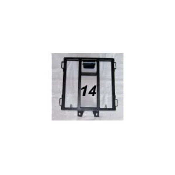 Base rack for topcase, black