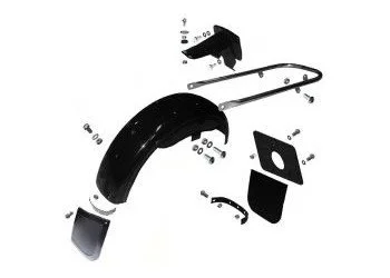 Garde-boue de la roue arrière - Pièces Carburateurs