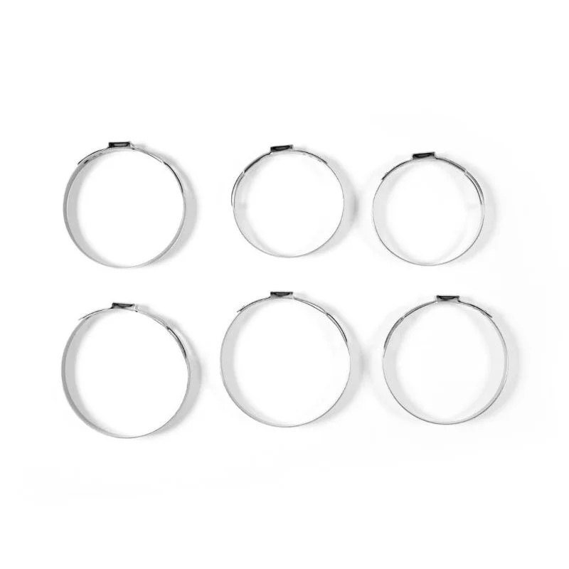 Jeu de 6 colliers de serrage pour admission