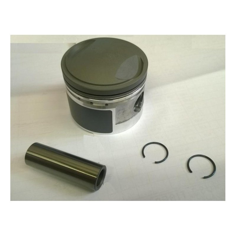 Piston with piston pin and retaining rings 2017-2018, one size for crankshaft, conrods, and pistons until 2022