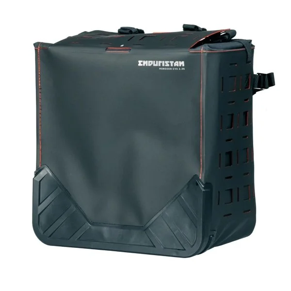 Enduristan Monsoon Evo 2 Side pannier, Ural sidecar accessory via Moto Side Aventure (Ural sidecar dealer)