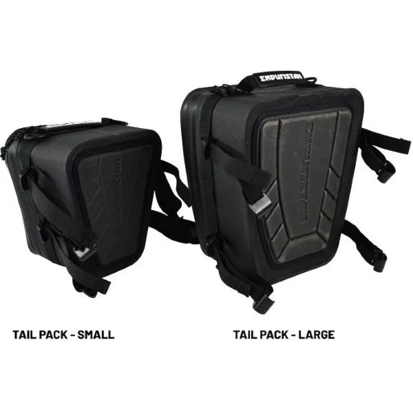 Small Tail Enduristan bag, Ural sidecar accessory via Moto Side Aventure (Ural sidecar dealer)