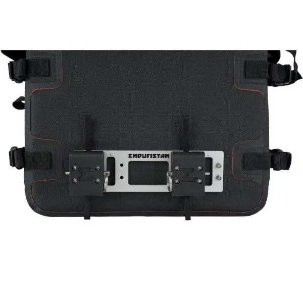 Soporte de fijación para el Monsoon Evo de la marca Enduristan, destinado al guardabarros y compatible con los sidecares de la marca Ural Motorcycles