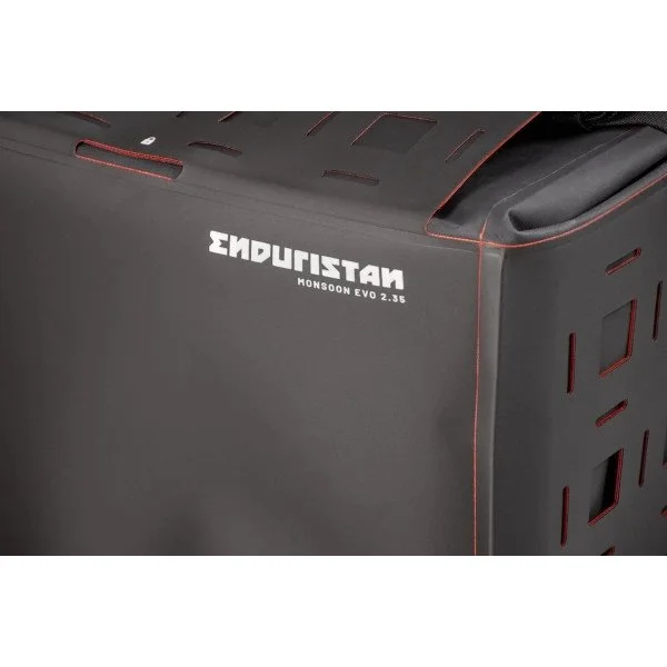 Enduristan Sacoche Laterale Monsoon Evo 2, accessoire side-car Ural via Moto Side Aventure (concessionnaire sidecar Ural)