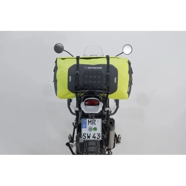 Sacoche de selle Drybag 600 jaune, étanche, 60 l, accessoire pour Ural sidecar via Moto Side Aventure (revendeur Ural sidecar)