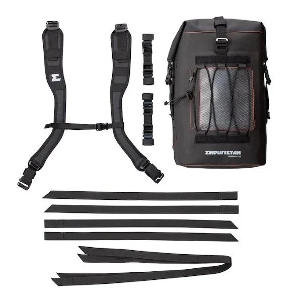 Bolsa grande Sidekick Enduristan 20 (20L), accesorio para sidecar Ural a través de Moto Side Aventure (distribuidor de sidecares Ural)