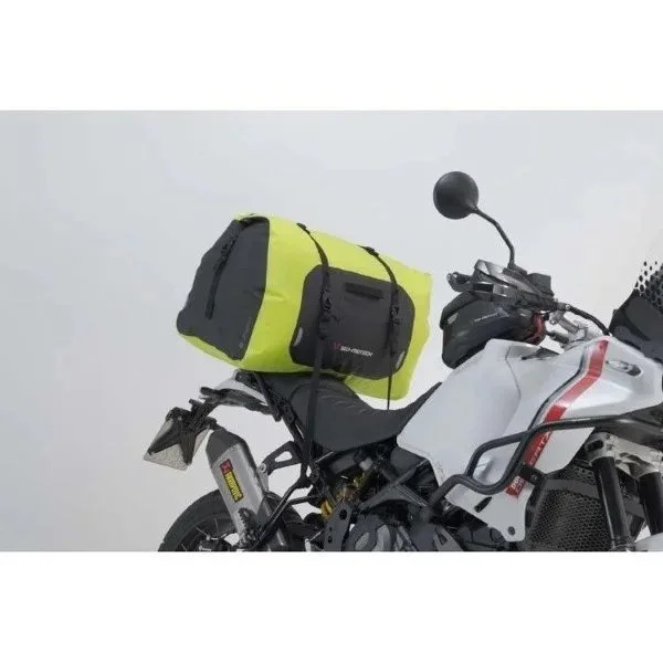 Bolsa de sillín Drybag 600 amarilla, impermeable, 60 l, accesorio para sidecar Ural a través de Moto Side Aventure (distribuidor de sidecares Ural)