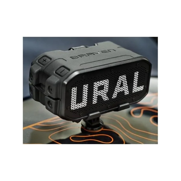 Support GoPro en aluminium avec matériel, accessoire pour side-car Ural via Moto side aventure (concessionnaire side-car Ural)