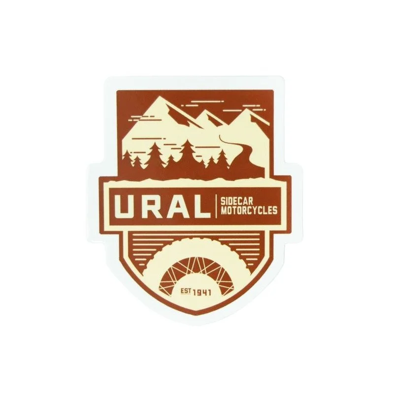 Autocollant badge aventure "Redwood" 5.75 x 8.25 cm