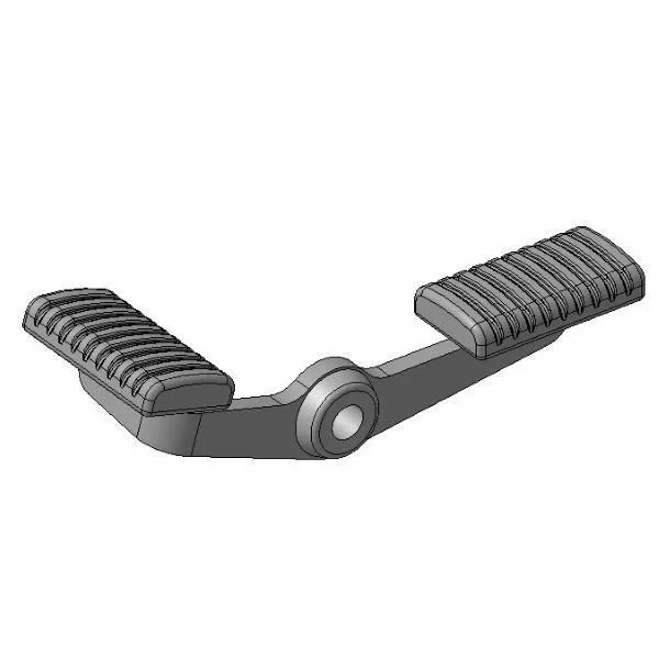 N°14 Reverse gear shift pedal from 2017, assembly for gear case cover