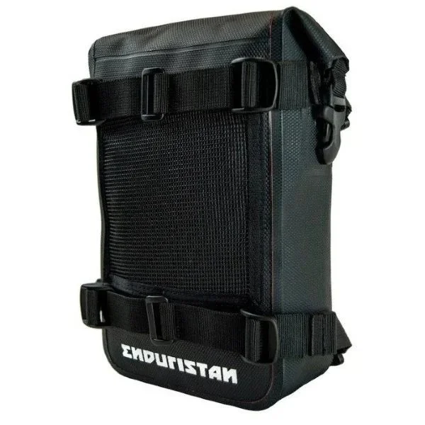 Bolsa grande de la marca Enduristan para el guardabarros, compatible con los sidecares de la marca Ural Motorcycles