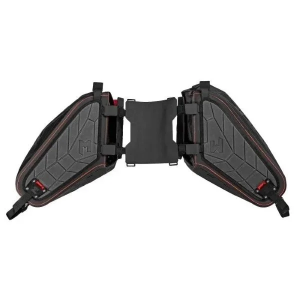 Alforjas de sillín Blizzard 2 de 35 litros de la marca Enduristan para el guardabarros, compatibles con los sidecares de la marca Ural Motorcycles