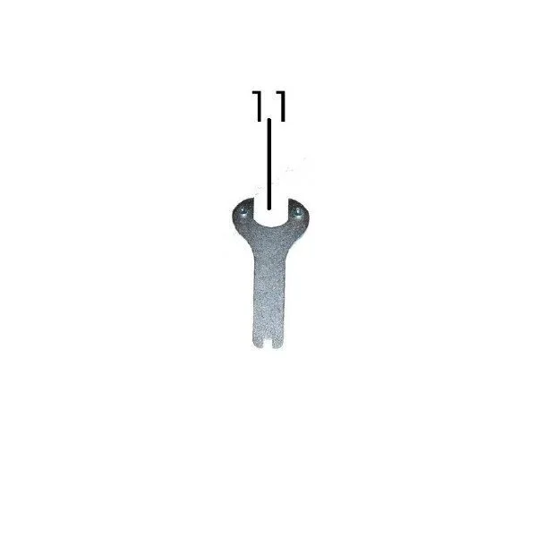 N°11 Double-ended spanner 27x7 for tools (carburetor part)