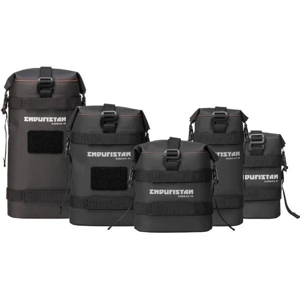 Bolso pequeño Sidekick de Enduristan, accesorio para sidecar Ural a través de Moto Side Aventure (distribuidor de sidecares Ural)