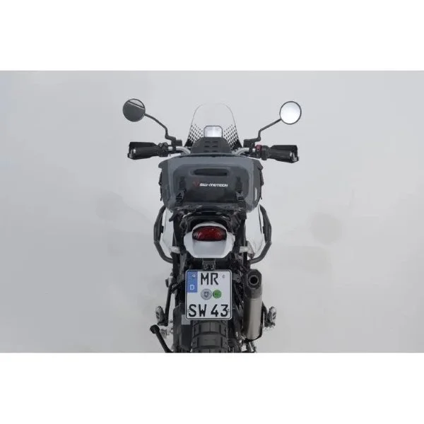 Sacoche de selle Drybag 180 gris/noir, Étanche, 18l, accessoire pour side-car ural via Moto Side Aventure (concessionnaire sidecar Ural)