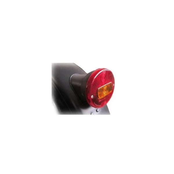 Retro style lights for bike complete conversion kit rear