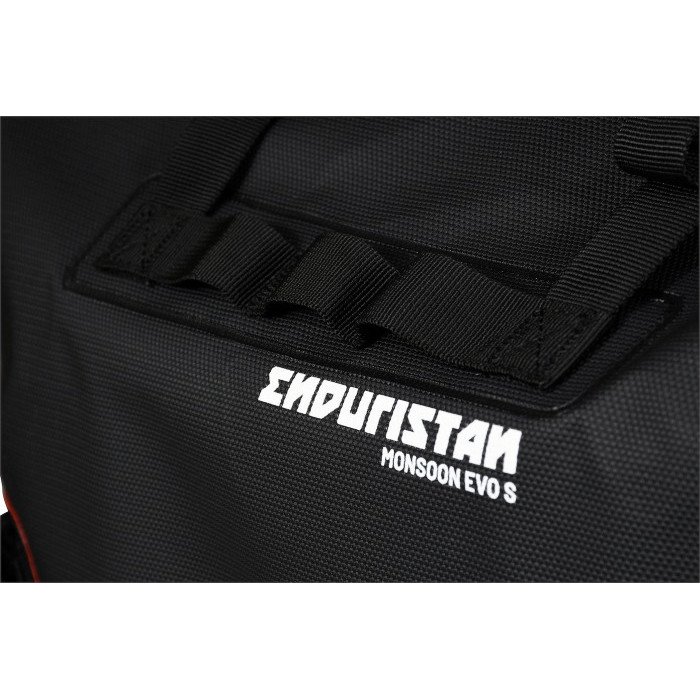 Enduristan Sacoche Laterale Monsoon Evo, accessoire side-car Ural via Moto Side Aventure (concessionnaire sidecar Ural)