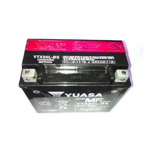Batería de 12V y 18 Ah para el arranque eléctrico