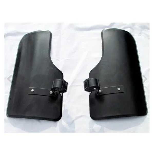 N°14 Set of leg mudguards with mounting for leg protection (carburetor part)