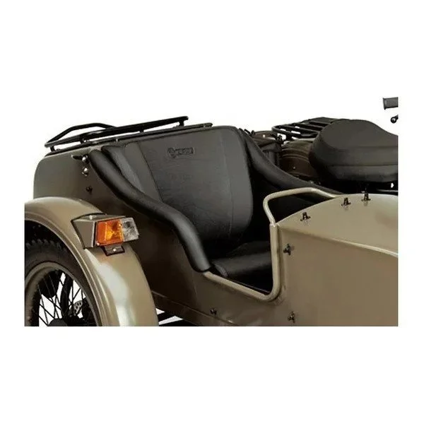 Reposabrazos negros para el lado izquierdo y derecho de los sidecares de la marca Ural