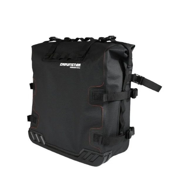 Enduristan Lateral Monsoon Evo Saddlebag, Ural sidecar accessory via Moto Side Aventure (Ural sidecar dealer)