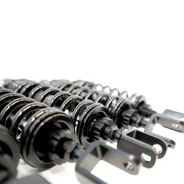 Jeu de 5 pièces d'amortisseurs jumeaux Nitron NTR-R1 , accessoire pour side-car Ural via Moto Side Aventure (concessionnaire side-car Ural)