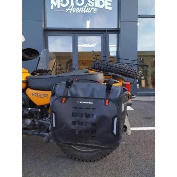 Conjunto de bola trasera SW-Motech con soporte y placa