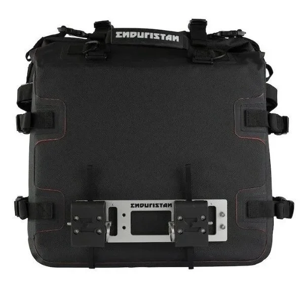 Soporte de fijación para el Monsoon Evo de la marca Enduristan, destinado al guardabarros y compatible con los sidecares de la marca Ural Motorcycles