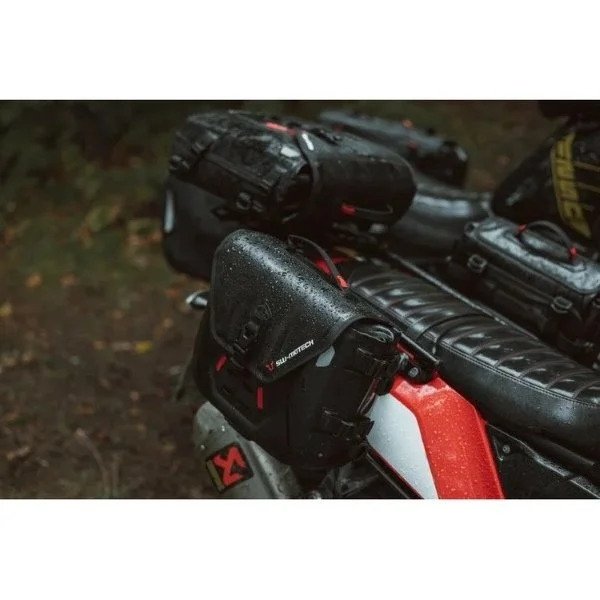 SysBag WP S con placa de adaptación a la izquierda, accesorio para sidecar Ural a través de Moto Side Aventure (distribuidor de sidecares Ural)