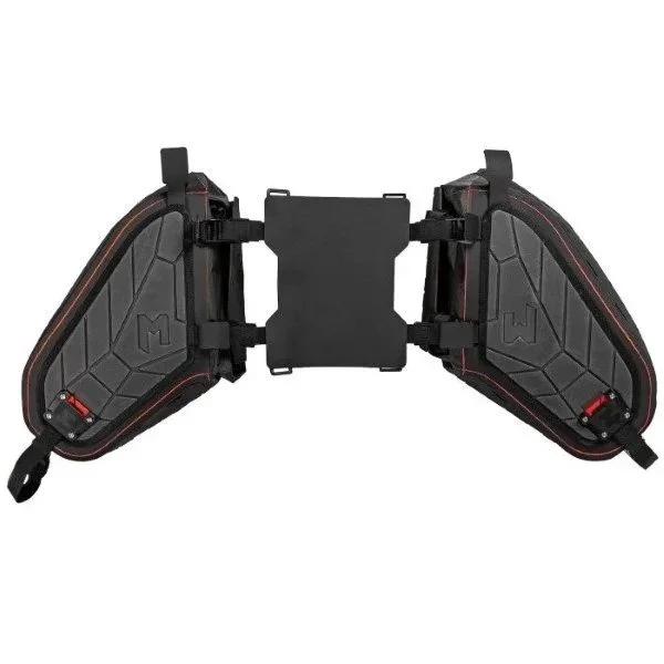 Alforjas de sillín Blizzard 2 de 25 litros de la marca Enduristan para el guardabarros, compatibles con los sidecares de la marca Ural Motorcycles