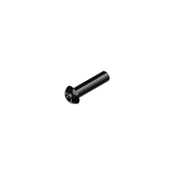 Screw M6x20 ISO 7380 zinc black for the dashboard, original Ural Motorcycles spare part for sidecar via Moto Side Aventure (Ural sidecar dealer)