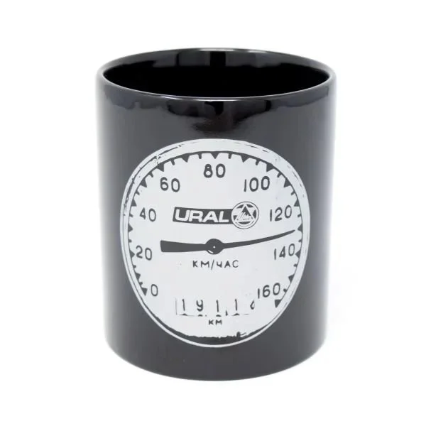 Tasse à café Ural - Compteur de vitesse, accessoire side-car Ural via Moto Side Aventure (concessionnaire side-car Ural)
