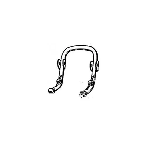 N°17 Swing arm, front fork until 2007 for the leading link fork (carburetor part)