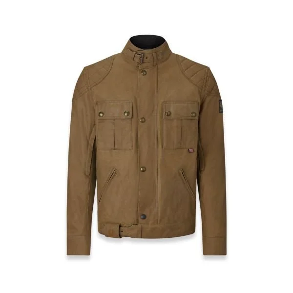 Belstaff Brooklands jacket sand in wax 8oz, ideal for side-car travel Ural