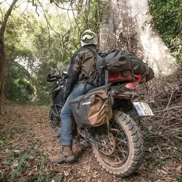 Enduristan Moonsoon 3 bags are accessories compatible with Ural Motorcycles sidecars.