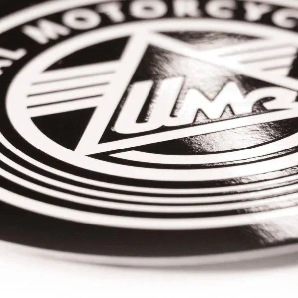 Decal 3"x3" Round Logo, accessory for sidecar via Moto Side Aventure (sidecar dealer Ural)