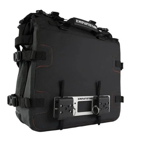 Soporte de fijación para el Monsoon Evo de la marca Enduristan, destinado al guardabarros y compatible con los sidecares de la marca Ural Motorcycles