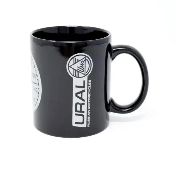 Taza de café Ural - Velocímetro, accesorio para sidecar Ural a través de Moto Side Aventure (distribuidor de sidecares Ural)