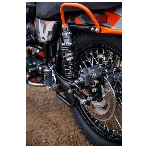 Jeu de 5 pièces d'amortisseurs jumeaux Nitron NTR-R1 , accessoire pour side-car Ural via Moto Side Aventure (concessionnaire side-car Ural)