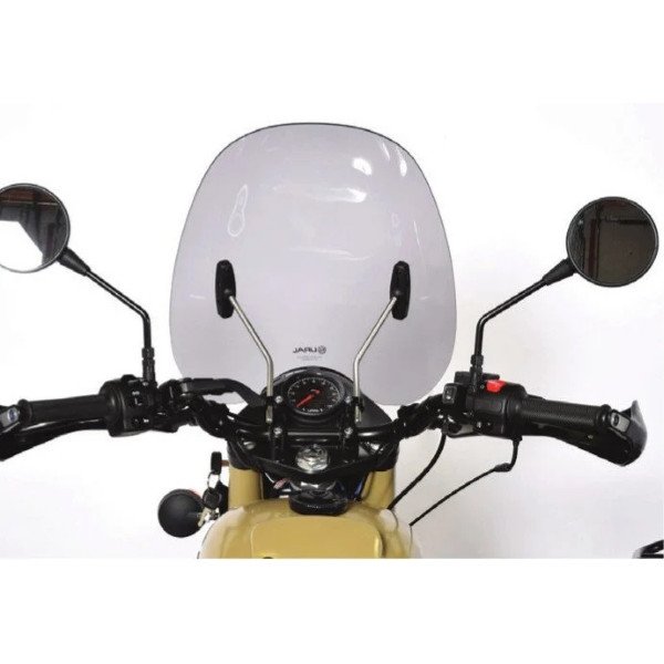 Pack d'accessoire Sahara pour side car de  marque Ural Mortorcycle. Tous les accessoires nécessaire à la protection et au confort du side-car Ural sont dans le pack Ural Sahara