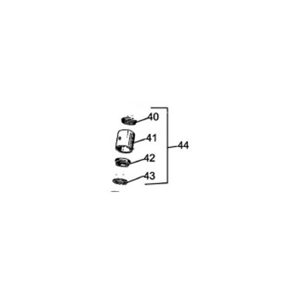 N°44 Joint de fourche (IMZ-8.103-08018) pour un côté pour pièces détachées de fourche télescopique (pièce carbu)