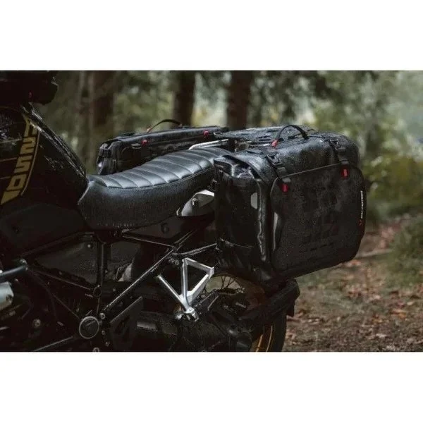SysBag WP L con placa de adaptación izquierda, accesorio para sidecar Ural a través de Moto Side Aventure (distribuidor de sidecares Ural)