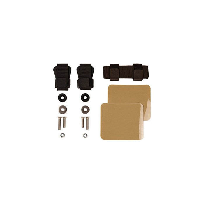 Point d'ancrage 2x25 mm de la marque Enduristan, accessoire side-car Ural via Moto Side Aventure (concessionnaire sidecar Ural)