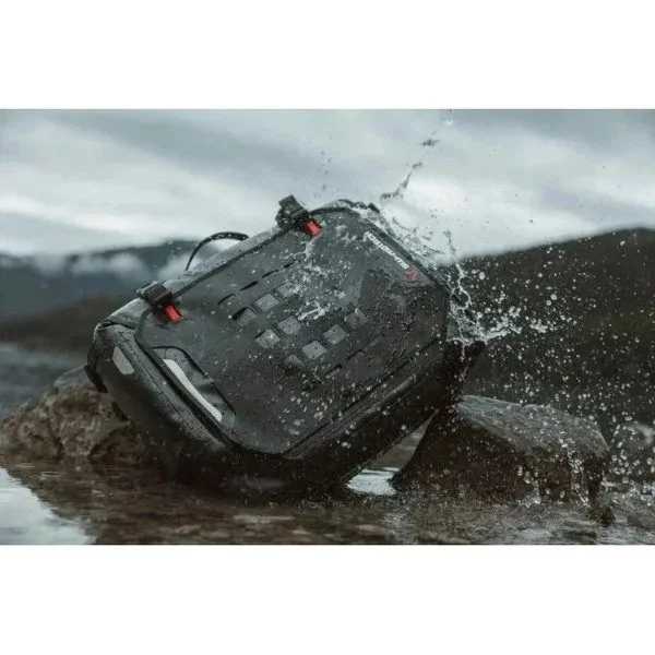 SysBag WP L con placa de adaptación izquierda, accesorio para sidecar Ural a través de Moto Side Aventure (distribuidor de sidecares Ural)