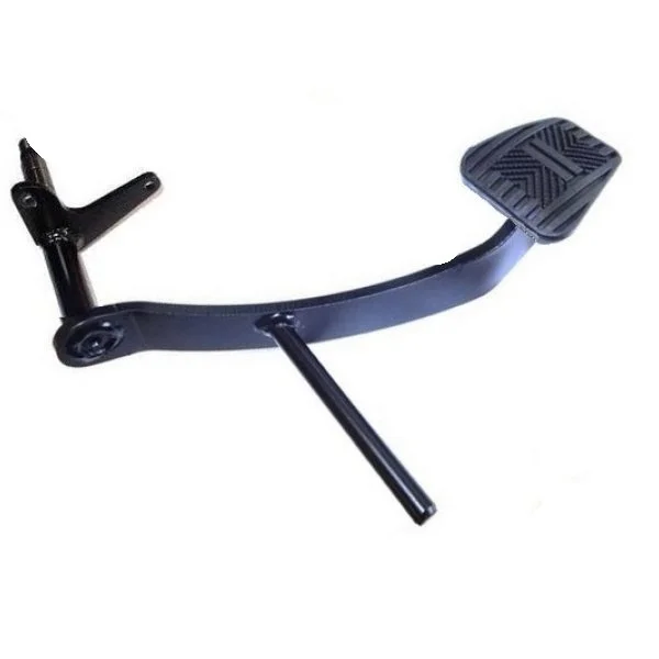 N°1 Brake lever with rubber pad for the rear brake linkage