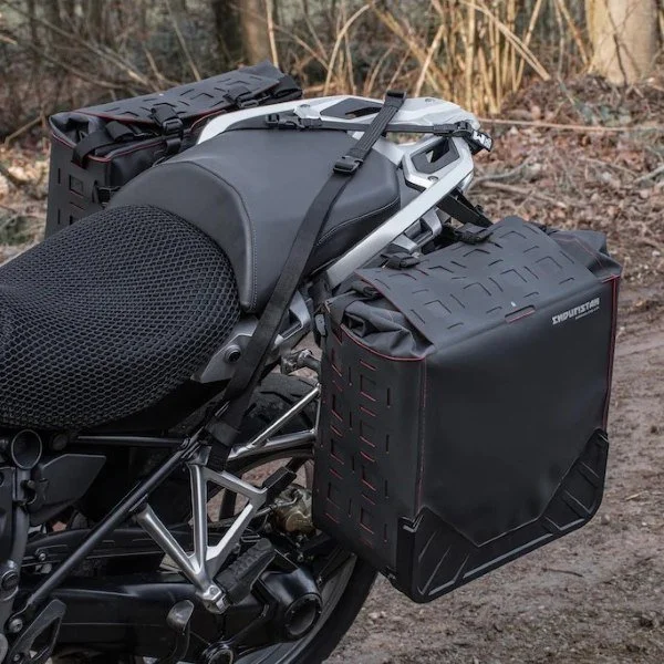 Enduristan Sacoche Laterale Monsoon Evo 2, accessoire side-car Ural via Moto Side Aventure (concessionnaire sidecar Ural)
