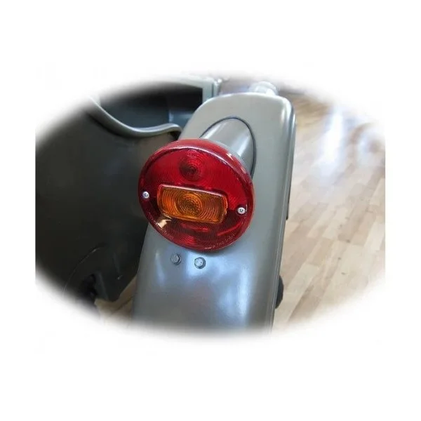 Retro style lights for sidecar complete conversion kit front and rear
