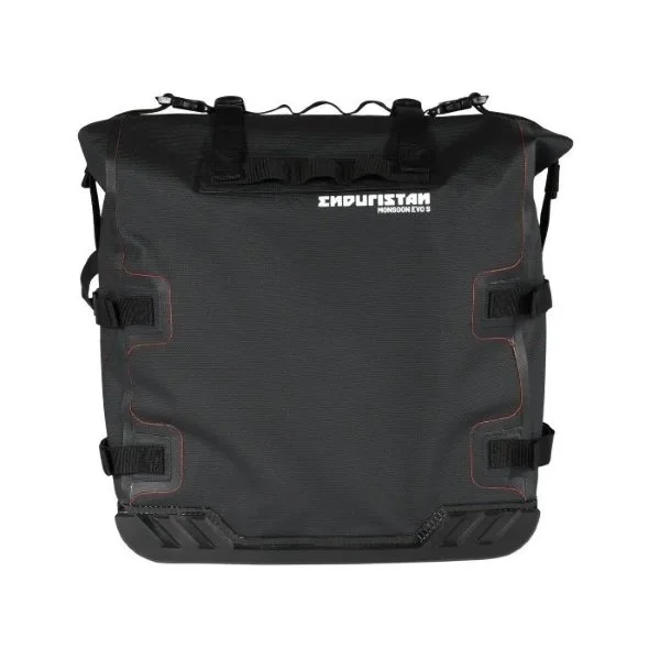 Enduristan Lateral Monsoon Evo Saddlebag, Ural sidecar accessory via Moto Side Aventure (Ural sidecar dealer)